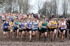 Mens under-17s 2018 British Inter Counties Cross Country Champs., Prestwold Hall, Loughborough. Photo: David T. Hewitson/Sports for All Pics